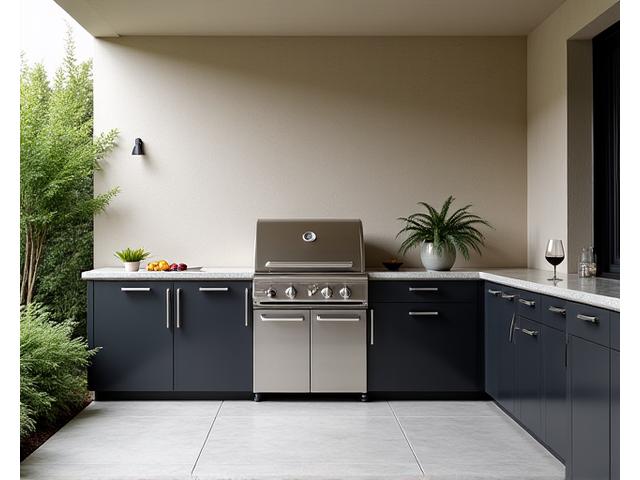 Luxury Built-in Grill for Outdoor Kitchen